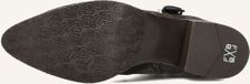 Floris van Bommel Sfw-50065 Evi Enkellaarsjes - Enkelboots met rits - Dames - Bruin - Maat 38