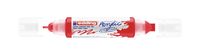 Edding Acryl 3D Double Liner wit, rood