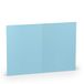 Paperado A6 Gevouwen Kaart - Aqua (Pack van 5)