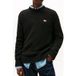 Tommy Hilfiger Pull douillet texturé coupe droite Noir