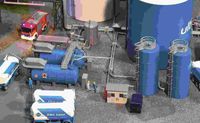 Faller - Brandstofopslag ARAL - Model Railway Scale H0