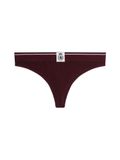 Tommy Hilfiger Dames Slips Katoen/Polyamide/Elastaan XS Bourgogne
