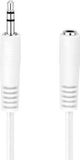 PureLink 3.5mm M/F 2m audio kabel Wit