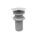 Boss & Wessing Karsten Open Afvoerplug BWS Karsten Verlengd 5/4" Mat Wit