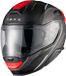 Nexx X.TR Rush Carbon Helm - Zwart/Rood - XL