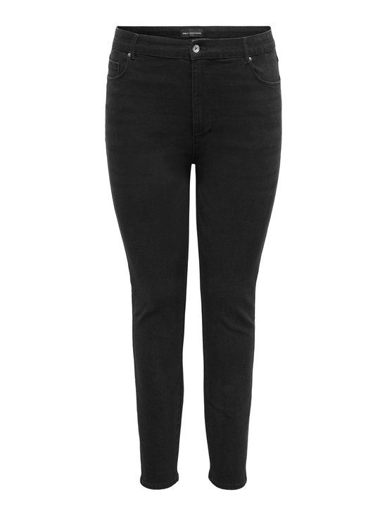 ONLY Carmakoma Skinny fit jeans CARSNOW Super-high waist Skinny fit Jeans - W50 X L32 - Washed Black