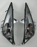 one by camamoto CE-goedgekeurde richtingaanwijzers chroom/rook kit compatibel met Yamaha t-max 500cc bouwjaar 2008 tot 2011
