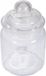 Rayher Glazen pot met glasdeksel 13 x 8 cm