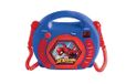 LEXIBOOK Marvel Spider-Man CD-speler met 2 microfoons, hoofdtelefoonaansluiting, werkt op batterijen, RCDK100SPLXB