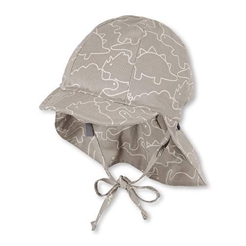Sterntaler Baby-jongens pet met nekbescherming - grijs (45 cm)