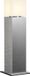 SLV SQUARE POLE 60 luminaire sur pied - acier inoxydable - 1xE27