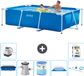 Intex Rechthoekig Frame Zwembad - 260 x 160 x 65 cm - Blauw