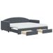 VidaXL Canapé-lit gris 2220 mm