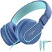 Merkloos Koptelefoon kinderen - Bedraad - Geluidsbeperking 93 dB - Opvouwbaar - Microfoon - Met draad