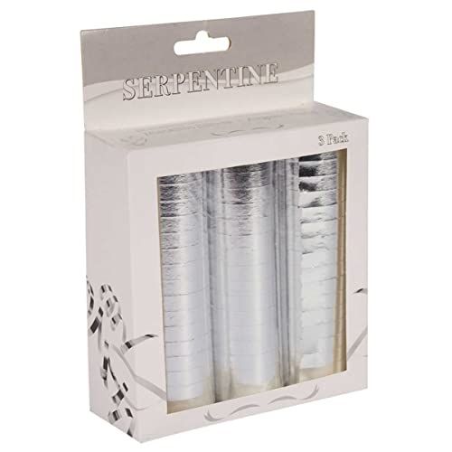 Folat - Serpentines metallic zilver