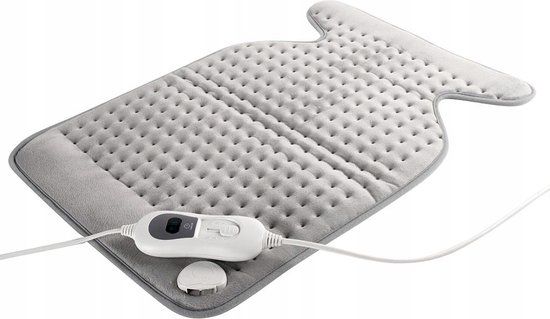 Botti Medic series Grigio plus warmtekussen - Warmtemat - Verwarmingsmat - Heating pad - 100W - Grijs