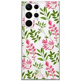 ERT GROUP mobiel telefoonhoesje voor Samsung S22 ULTRA origineel en officieel erkend Babaco patroon Plants 013 optimaal aangepast aan de vorm van de mobiele telefoon, gedeeltelijk bedrukt