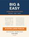 Grand & Facile Grand Livre d'Activités à Imprimer : 40 Mots Croisés & Sudoku Extra-Grands pour Seniors et Adultes, avec Solutions Complètes — Doux pour les Yeux (Volume 1)