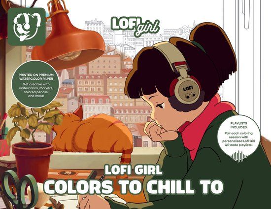 Lofi Girl Creative Escapes- Lofi Girl Colors to Chill To