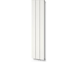 Maxaro Aluminium Designradiator Jupiter Mat Wit 525 Watt 28x120cm Verticaal