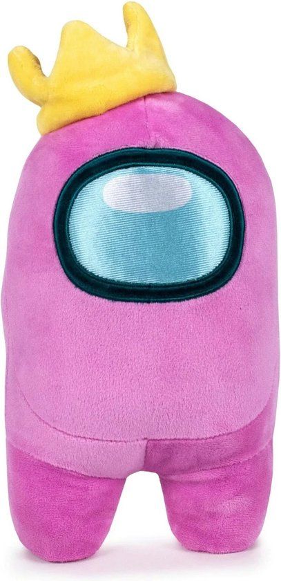 4KidsOnly Among Us Wave 2 - Among Us knuffel - 30 cm - Roze - Pluche