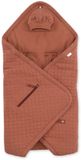 BEMINI Voetenzak - Biside 0-12m - Tussenseizoen comfort - Brick