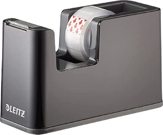 Leitz Dual Tape Dispenser - Black - Includes Tape