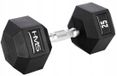 HMS HEX PRO Rubber Dumbbell 25 kg