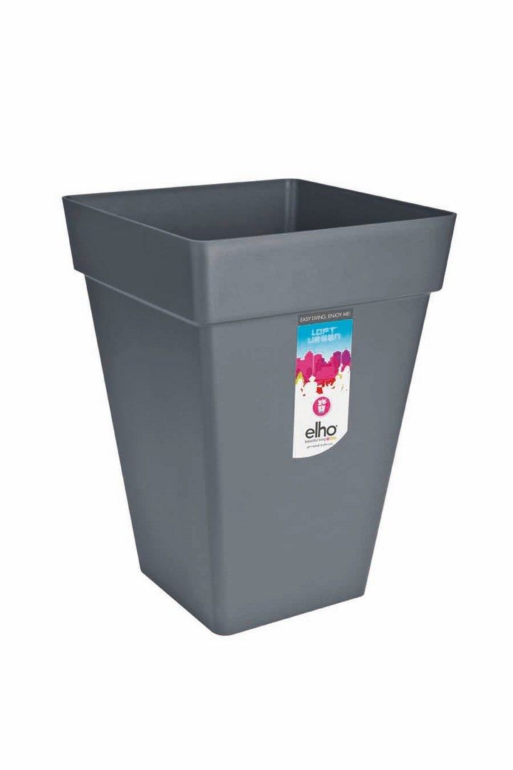 elho loft urban straight high plantenbak 37 - antraciet