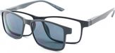 MPG Leesbril KLH144 Met Zonneclip-Gray-+3.50