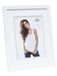 Deknudt Cadre photo blanc avec passe-partout 18x24 S43AK1