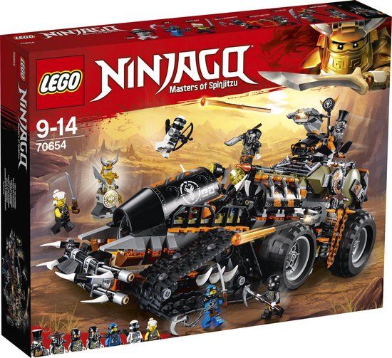 LEGO NINJAGO Dieselnaut - 70654 | Bouwset met 1179 onderdelen