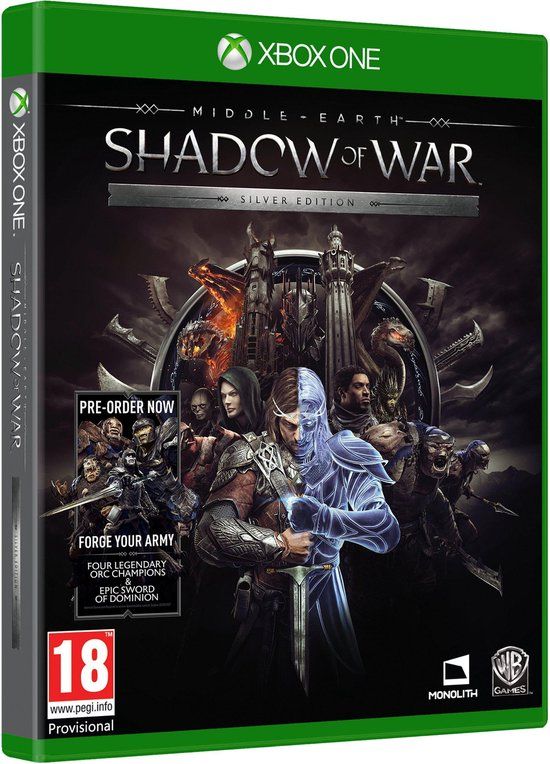 Warner Bros. Entertainment Middle-Earth: Shadow Of War - Silver Edition - Xbox One