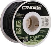 CRESSI Line for Reel Ø2.5mm Black 200m