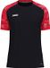 Jako Sonic T-shirt Heren - Zwart / Rood | Maat: 3XL