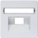 Siemens 5TG1258 Afdekking UAE-, IAE-, ISDN-contactdoos Aluminium Schakelmateriaal 1 stuk(s)