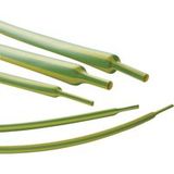 Hongshang 10327 Krimpkous zonder lijm Geel, Groen 9.50 mm 4.80 mm Krimpverhouding:2:1 per meter