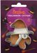 Decora 0255093 PLASTIC KOEKJESUITSTEEKKER HEKS BEFANA 8 X H 2,2 CM, Grijs