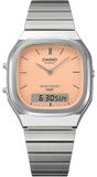 CASIO Heren-/dameshorloge, zilver, Casio-AQ-240E-4AEF