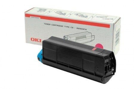 Oki 42804506 Magenta Toner Cartridge for C5200/C5400 (3000 Pages)
