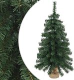 vidaXL Mini Sapin de Noël 60 cm PVC Vert