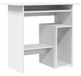 Bureau Moderne Blanc pour Bureau à Domicile et Gaming