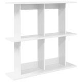 vidaXL Wandplank Muurmontage Wit 100 x 20 x 75 cm Bewerkt hout