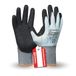 Gebol Master Flex Cool&Touch | Maat XS (maat 6) | verkoelende werkhandschoenen tegen zweet | geschikt voor touchscreen | ademende beschermende handschoen met hoog draagcomfort | voor dames | ijsblauw