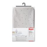 Rayen Wasmand | ecru met zwart patroon | Afmetingen: 60 x 40 x 20 cm
