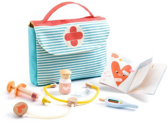 Djeco Visit to the Doctor Toy Doctor's Bag