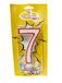 Enorme theelicht "7"