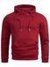 Alessandro Salvarini Sweatshirt 'Calgarii' kersrood