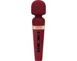 Viotec Titan Wand Vibrator Massager Goud/Wijnrood