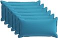 vidaXL Kussensloop 6 stuks HOUTEN Lichtblauw 40 x 70 cm Polyester